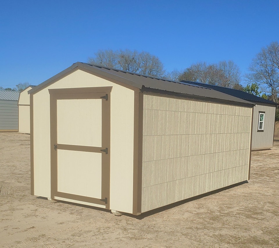 Painted Utility Building