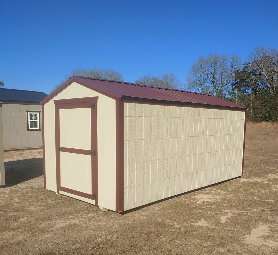Painted Utility Building