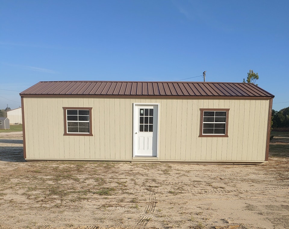 Painted Utility Building
